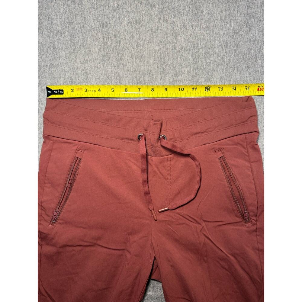 Members Mark Women’s Woven Trek Jogger-Size Medium/Burgundy/Cuffed Pants - Picture 5 of 13